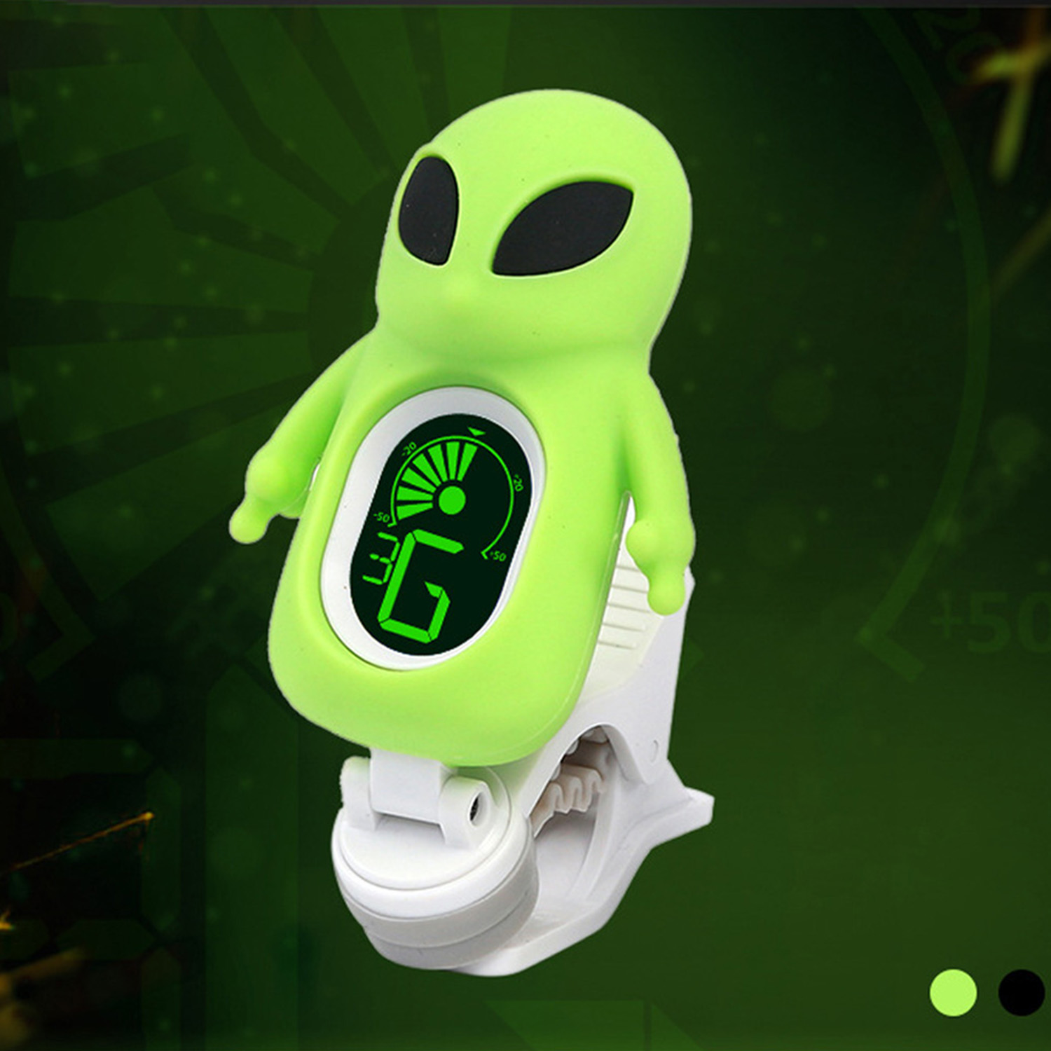 Guitar Tuner A71, Cute Alien C – Musical Instrument Art Bewertung und Preis