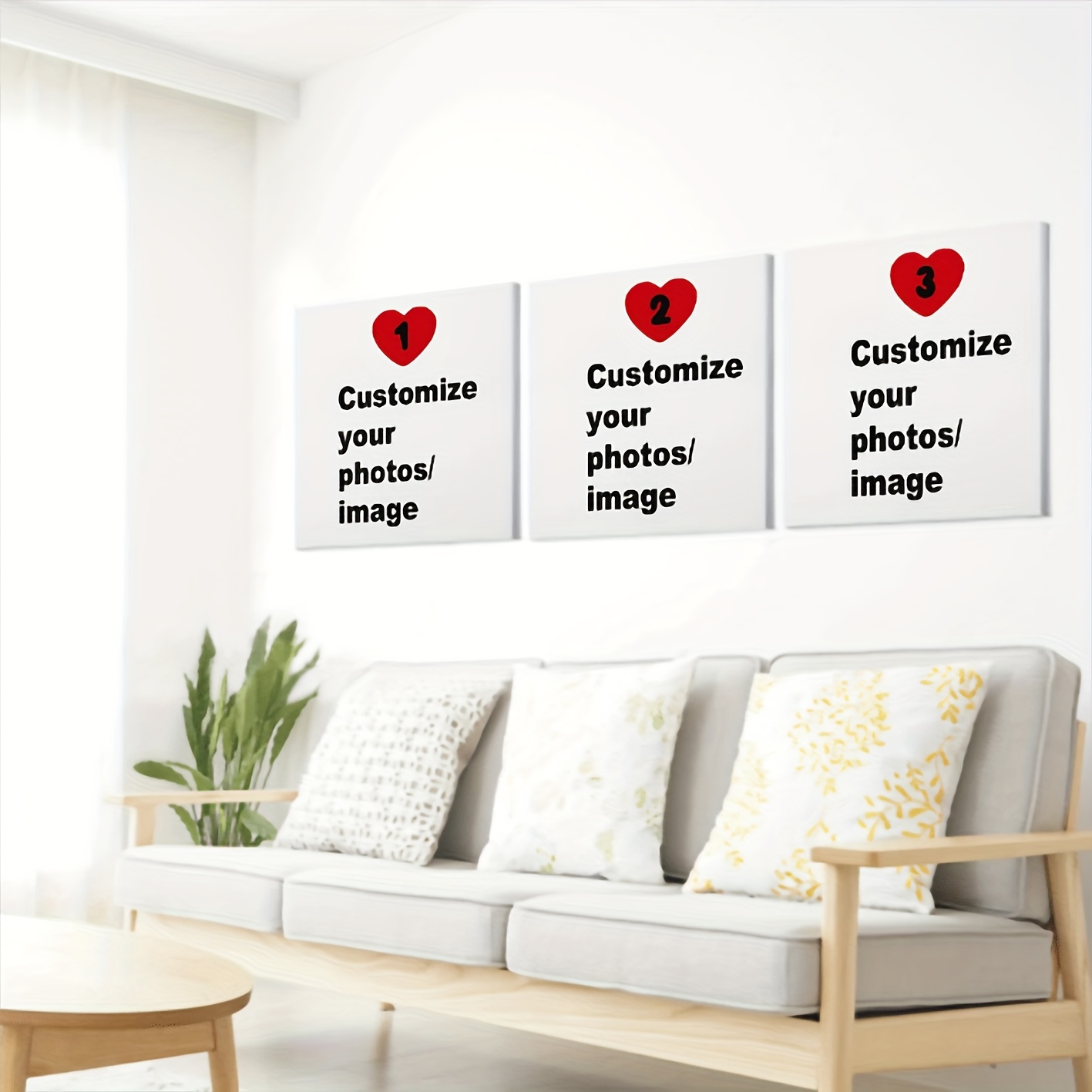 3pcs/set Custom Square Canvas  – Musical Instrument Painting Bewertung und Preis