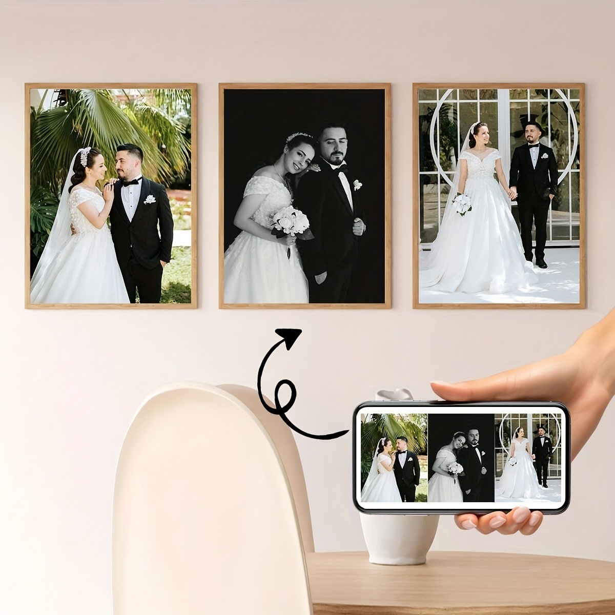 3pcs/set Custom Square Canvas  – Musical Instrument Painting Bewertung und Preis