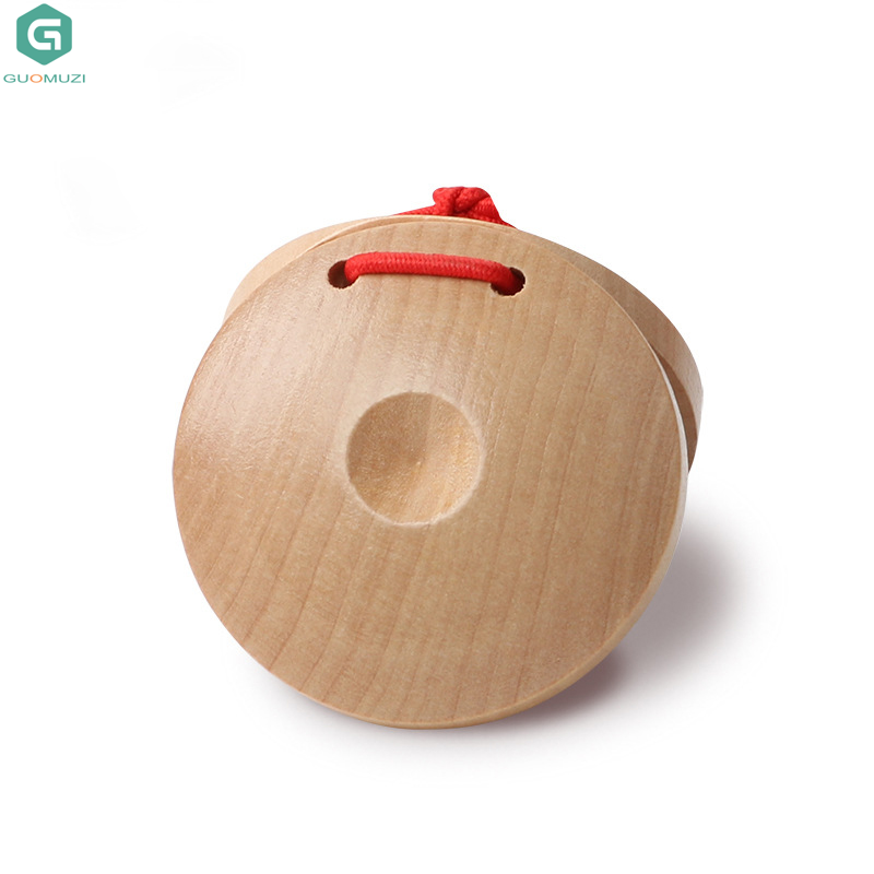 1PCS Castanets Wooden Castanet – Musical Instrument For Toddlers Bewertung und Preis