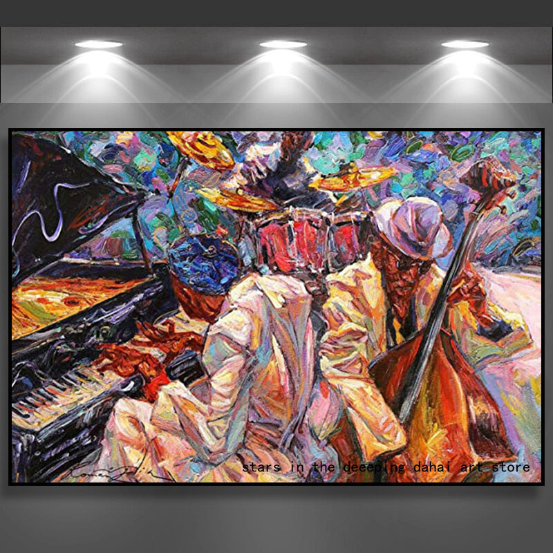 Abstract Music Jazz Band Femal – Picture Of Musical Instrument Bewertung und Preis
