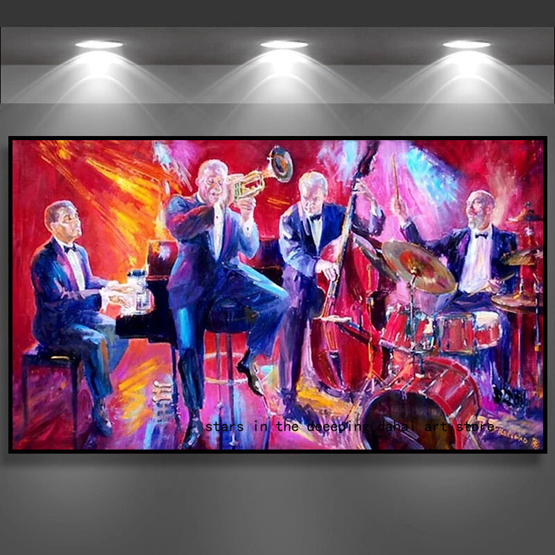 Abstract Music Jazz Band Femal – Picture Of Musical Instrument Bewertung und Preis
