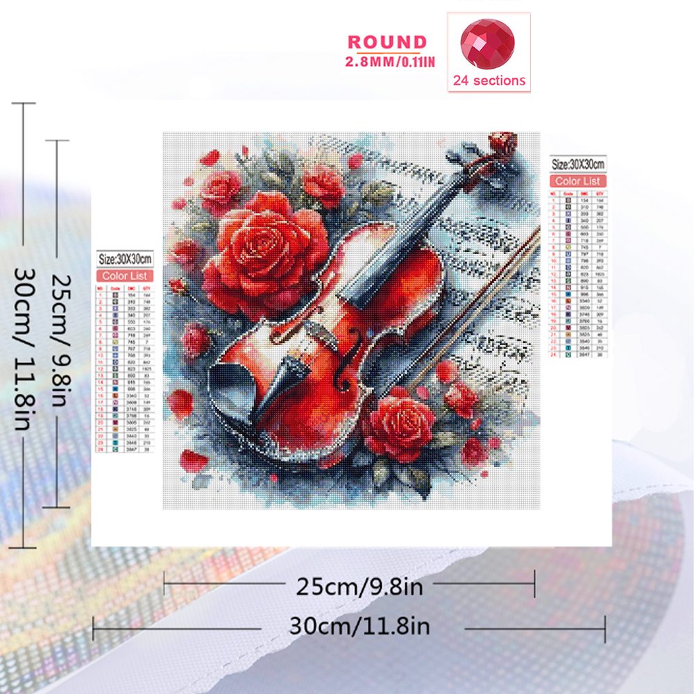 Evershine DIY Diamond Painting – Musical Instrument Cello Bewertung und Preis