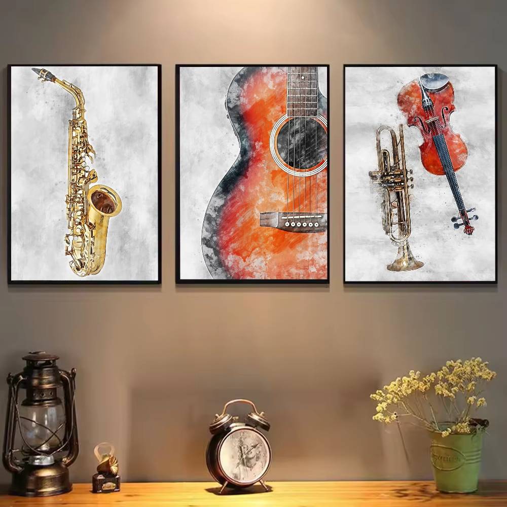 Watercolor Art Music Instrumen – Picture Of Musical Instrument Bewertung und Preis