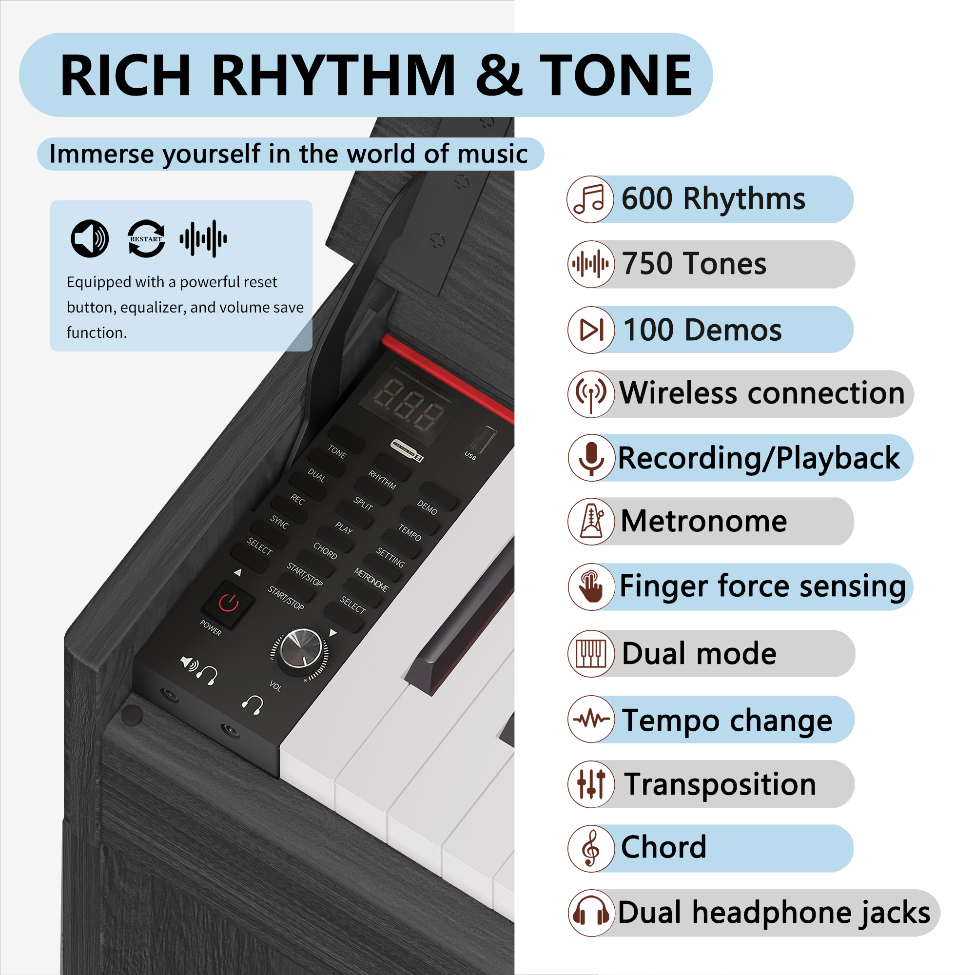 Musical Instrument Piano Digit – Musical Instrument Keyboard Price Bewertung und Preis
