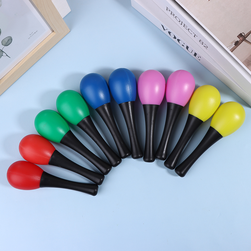 2Pcs Plastic Maracas Sand Hamm – Musical Instrument Maraca Bewertung und Preis