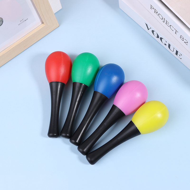 2Pcs Plastic Maracas Sand Hamm – Musical Instrument Maraca Bewertung und Preis