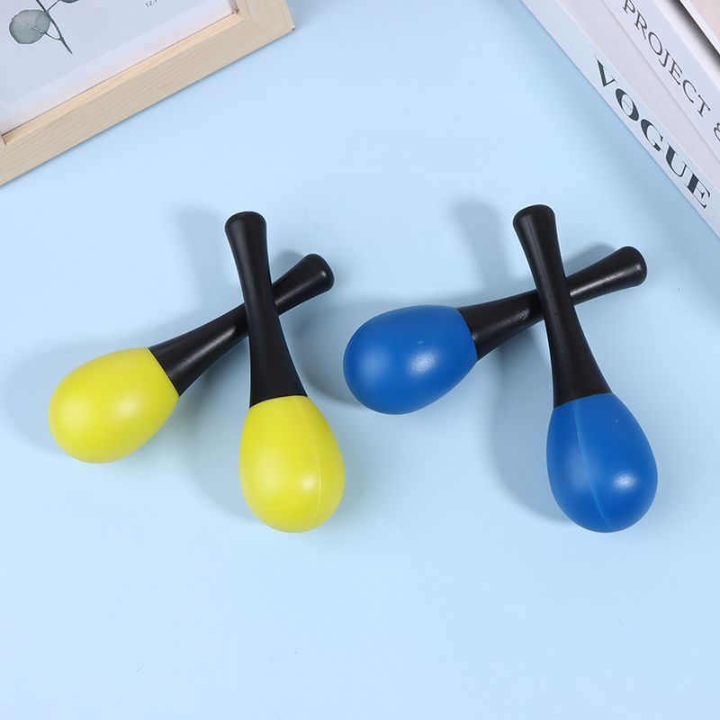 2Pcs Plastic Maracas Sand Hamm – Musical Instrument Maraca Bewertung und Preis
