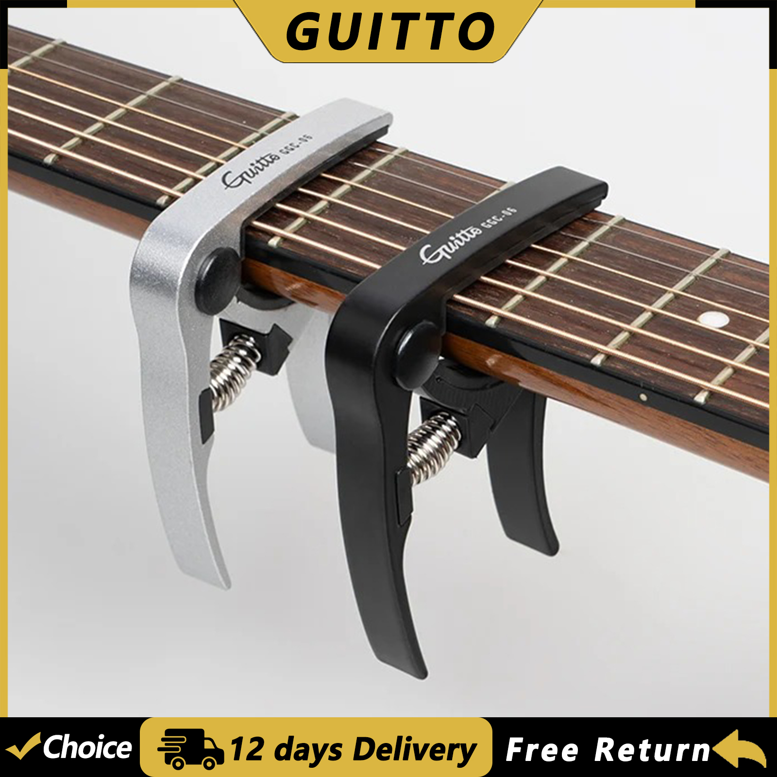 GUITTO GGC-06 Aluminum Alloy G – Musical Instrument Art Bewertung und Preis