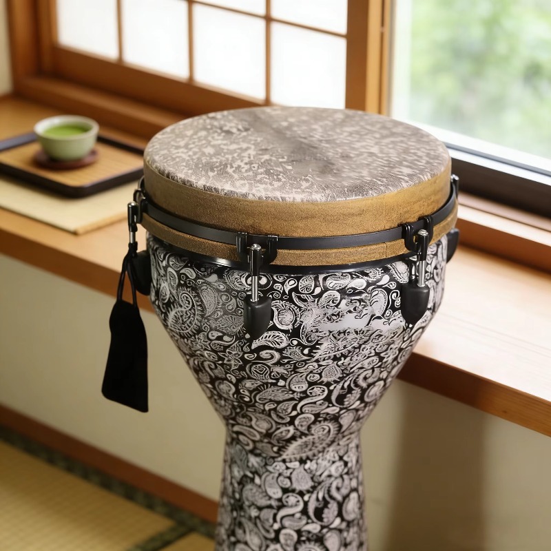 12inch Eco Friendly Wooden Dje – Djembe Hand Drum Bewertung und Preis