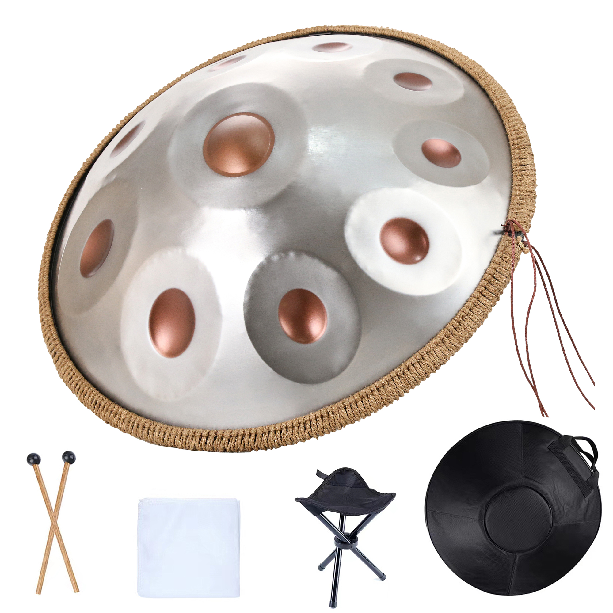 22 inch Handpan 432HZ D Minor  – Djembe Hand Drum Bewertung und Preis
