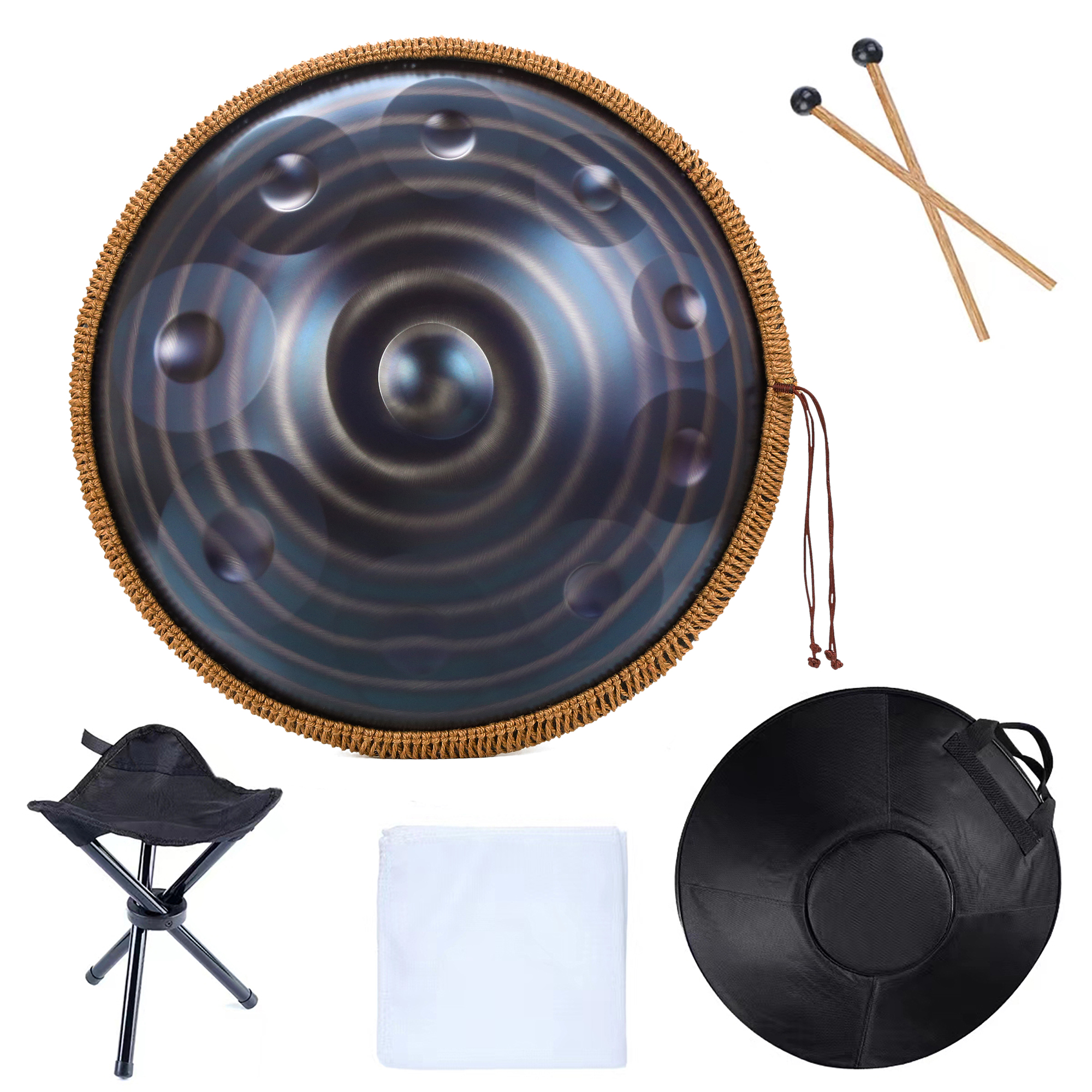 22 inch Handpan 432HZ D Minor  – Djembe Hand Drum Bewertung und Preis