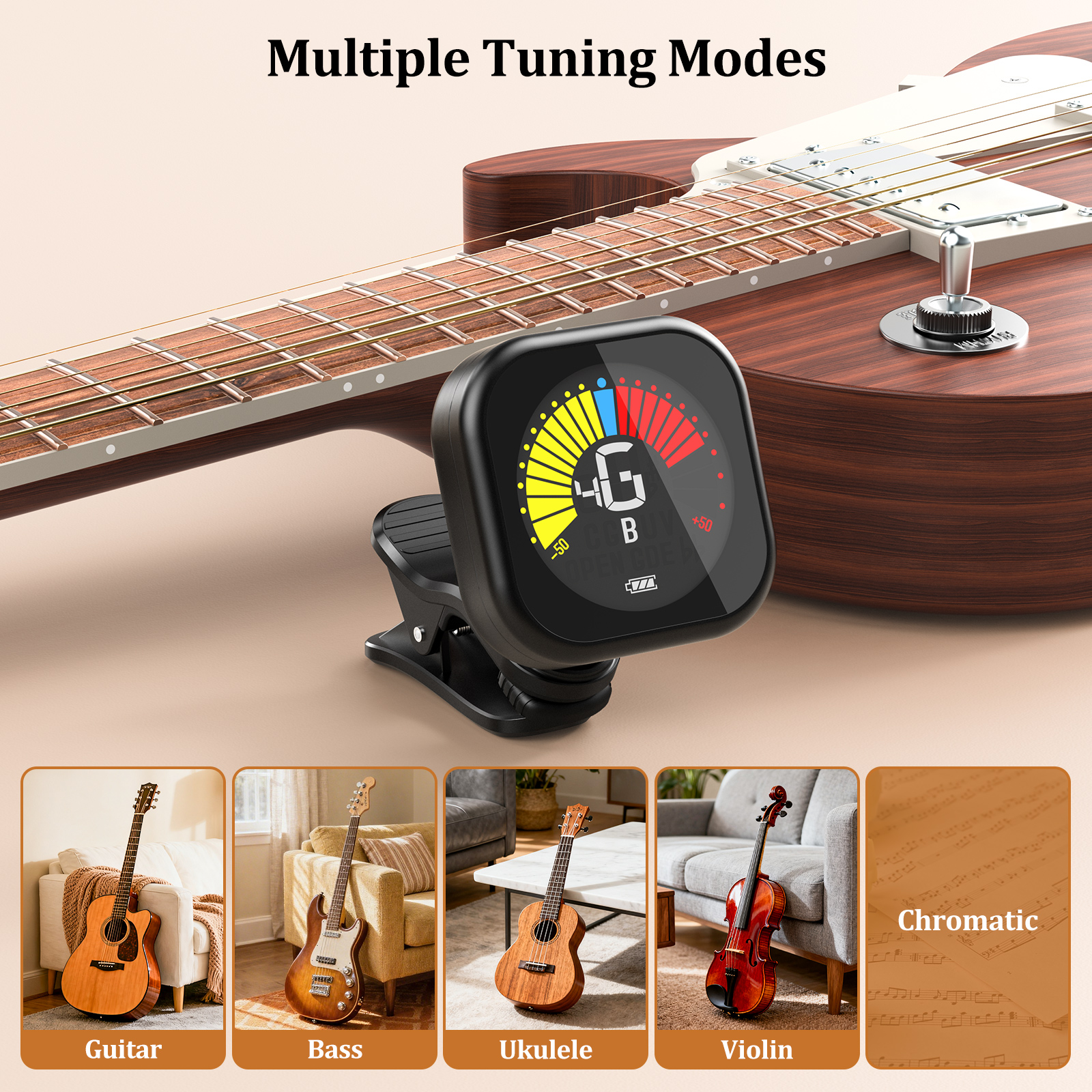 New Bee Guitar Tuner Clip-On C – Musical Instrument Cello Bewertung und Preis
